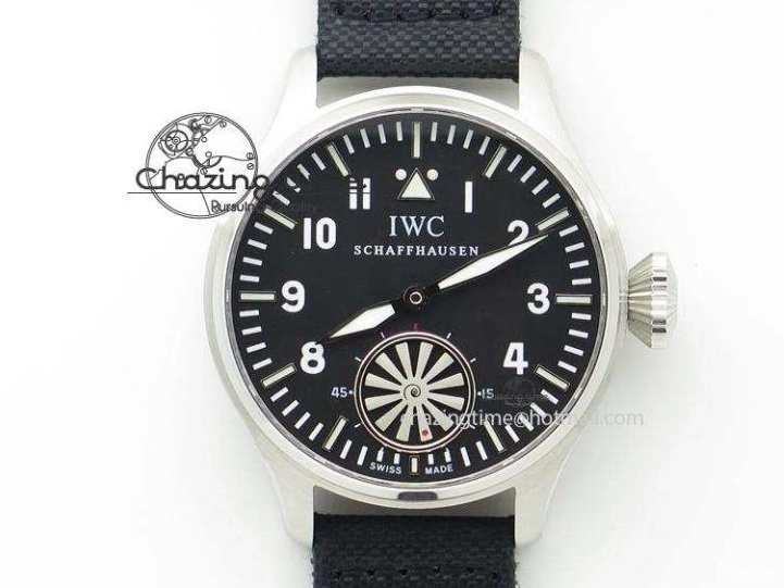 MIROTIME 0725 Pilot Chrono RG 3878 V6F Best Edition Gray Dial On Brown Leather Strap A Contemporary 7254